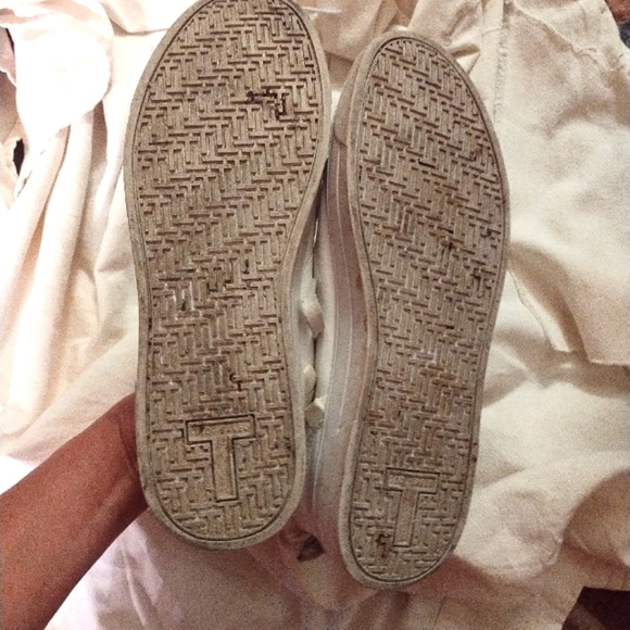 Ted Baker "Astrina" White Leather Women's Sneakers - Picture 8 of 10